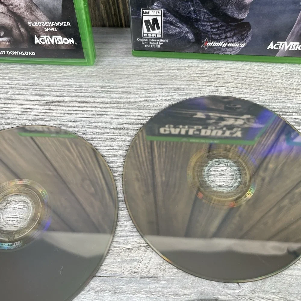 Xbox One Call Of Duty Games Lot Of 4 Modern Warfare-advanced Warfare- Ghosts